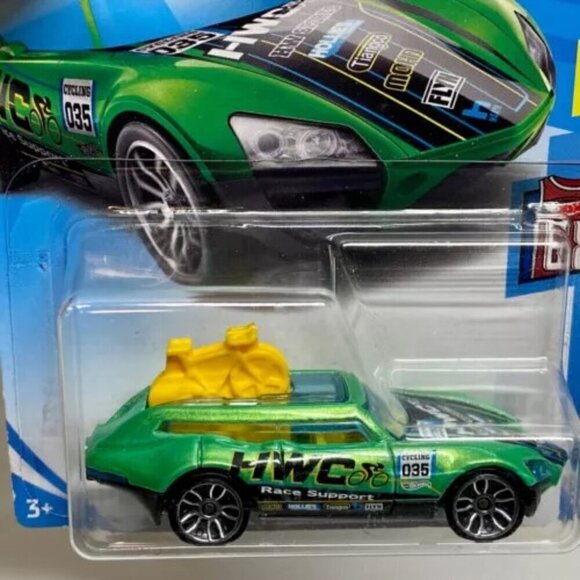 Hot Wheels Tour De Fast 77/365 Green HW Sports 1/10 Best For Track 1:64 NIP 2017 - Picture 4 of 15